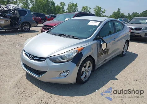 2013 Hyundai Elantra Gls z USA, uszkodzony, nr VIN 5NPDH4AE1DH223605